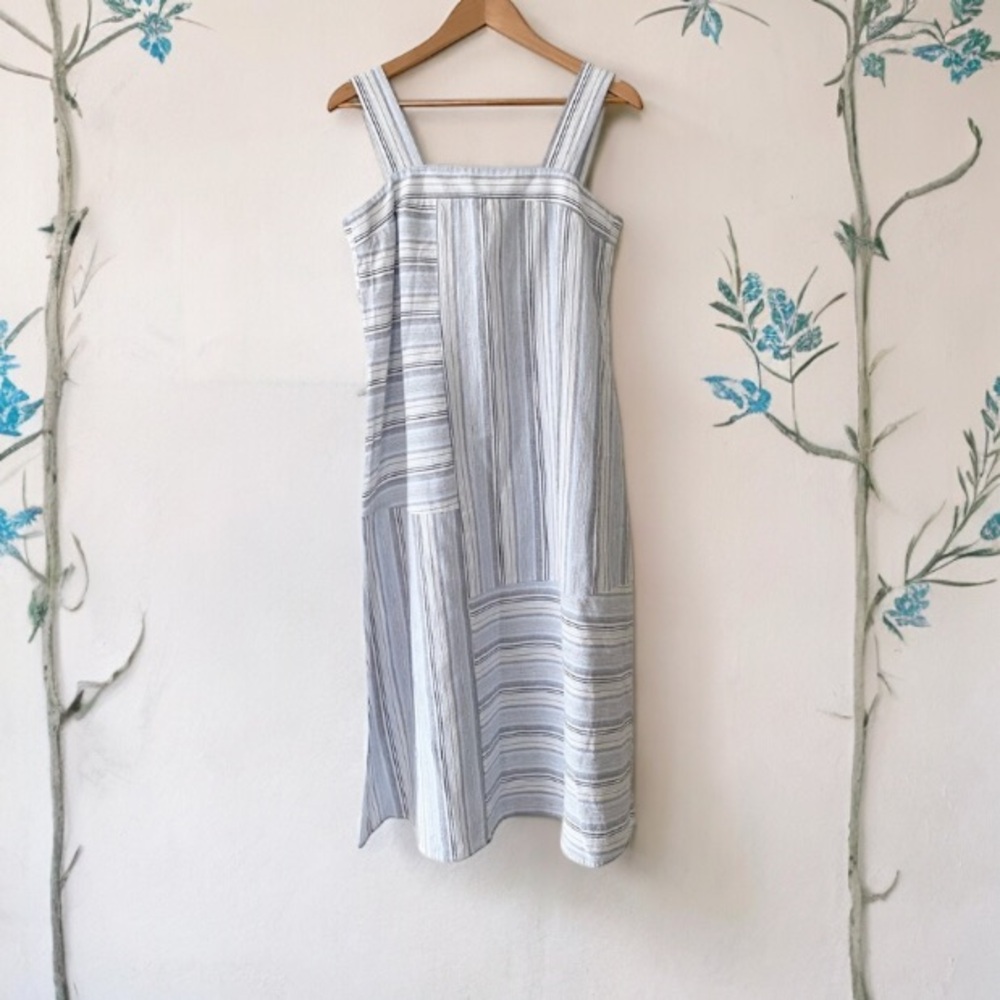 52Seven Casual Stripe Sleeveless Dress Size Small - Picture 6 of 13